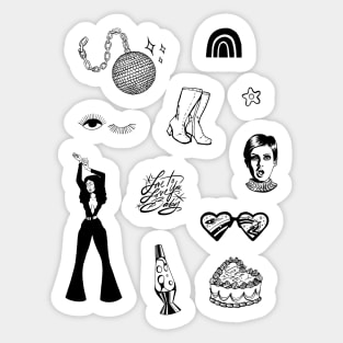 Groovy Sticker Pack Sticker